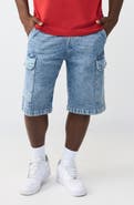 True Religion Baggy Cargo Shorts