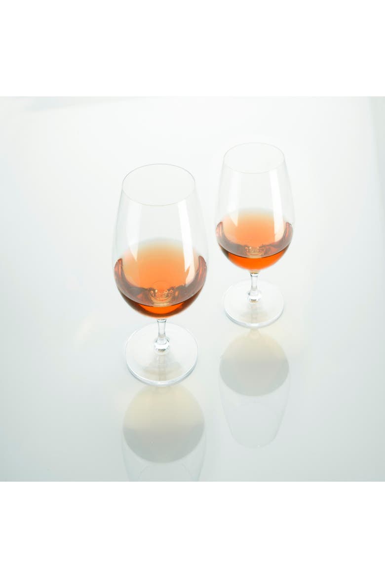 Raye Crystal Wingback Brandy Glasses Set of 2, Alternate, color, Clear