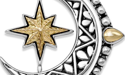 Samuel B. Moon & Star Pendant In Multi