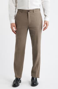 Theory Linen Blend Standard Pants