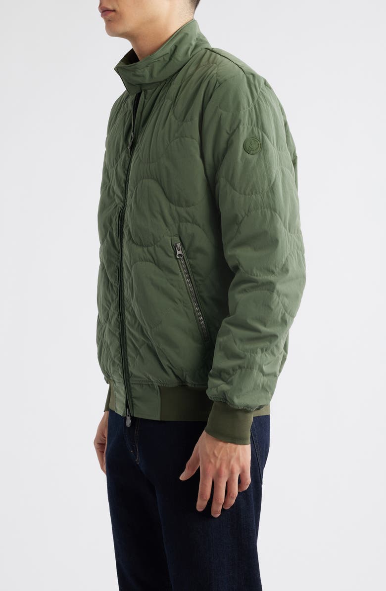Save The Duck Stream Water Resistant Quilted Jacket, Alternate, color, Thyme Green