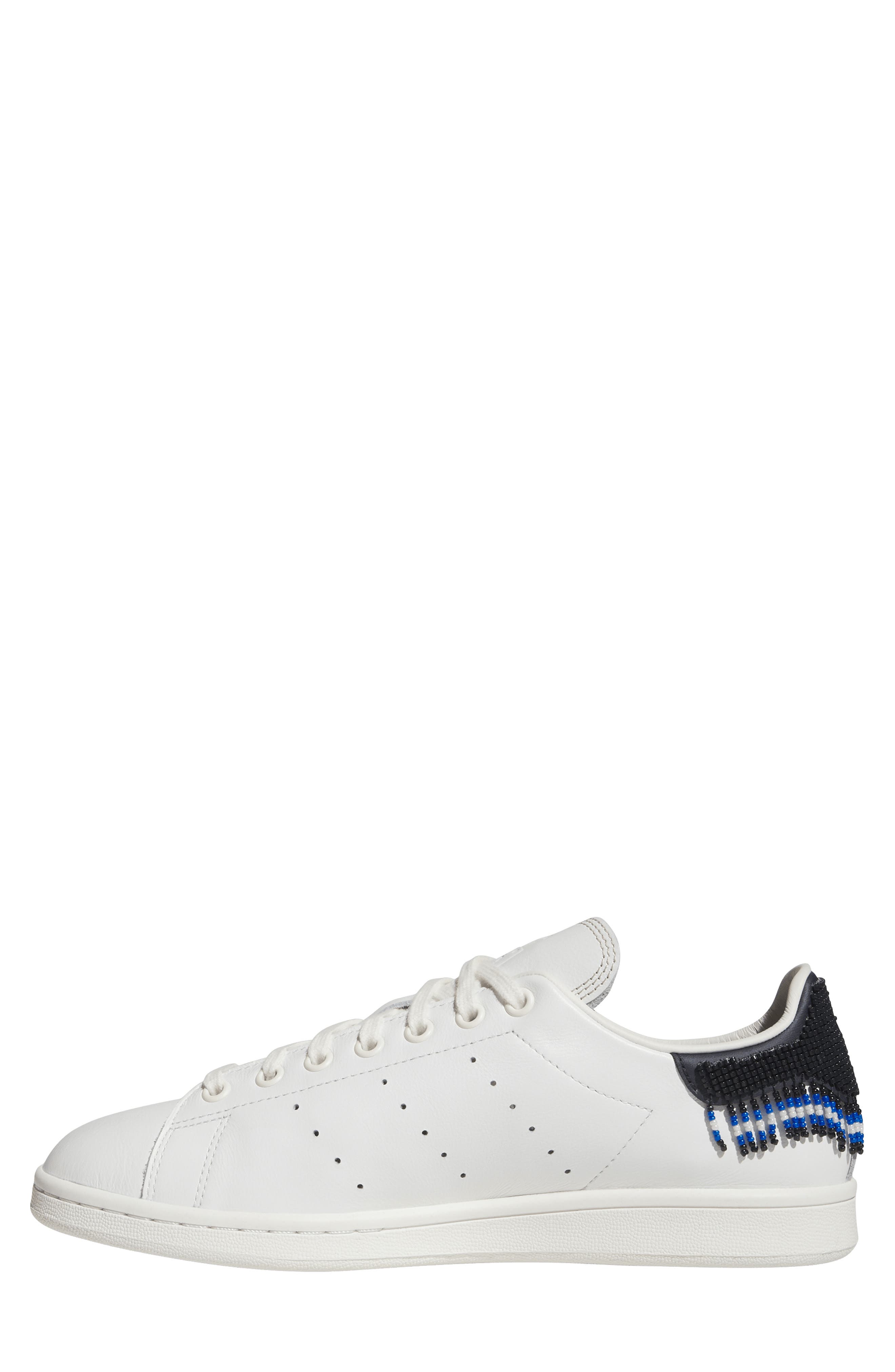 adidas x CLOT Stan Smith Low Top Sneaker, Alternate, color, White/ Navy/ White