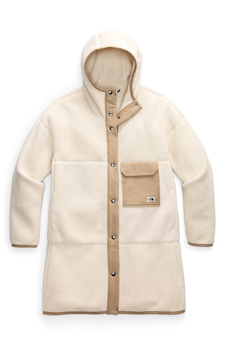 The North Face Mashup Fleece Hooded Coat, Alternate, color,