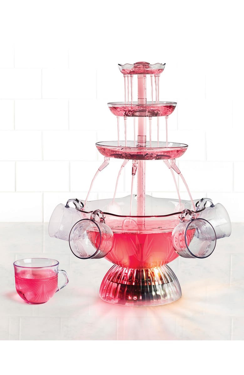 Nostalgia Electrics Lighted Party Fountain, Main, color,
