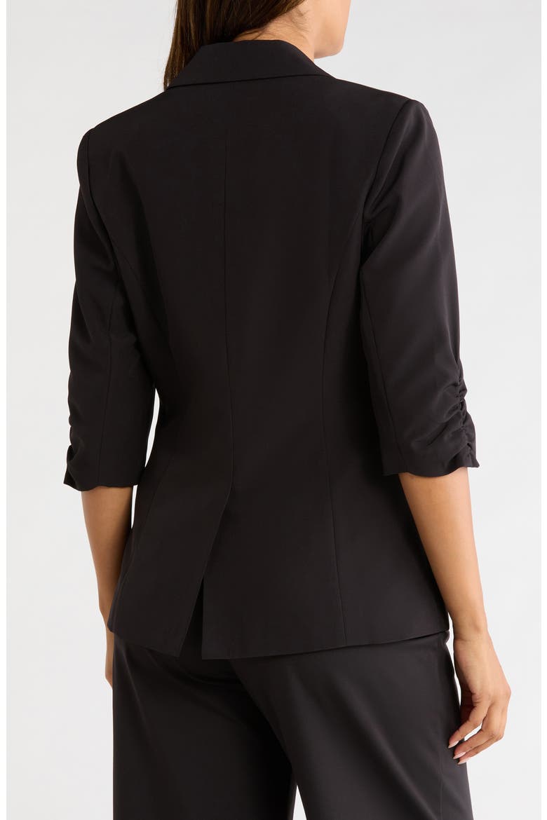 Tailored Longline Blazer, Alternate, color, BLACK