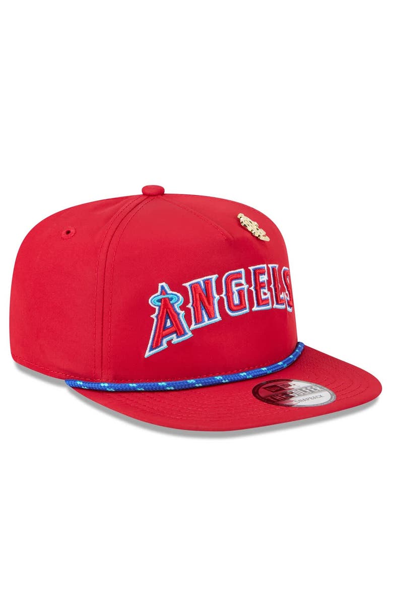 New Era Men's New Era Red Los Angeles Angels 2025 Big League Chew Golfer Snapback Hat, Alternate, color, Red
