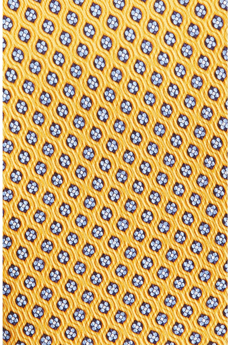 Floral Silk Tie, Alternate, color, YELLOW
