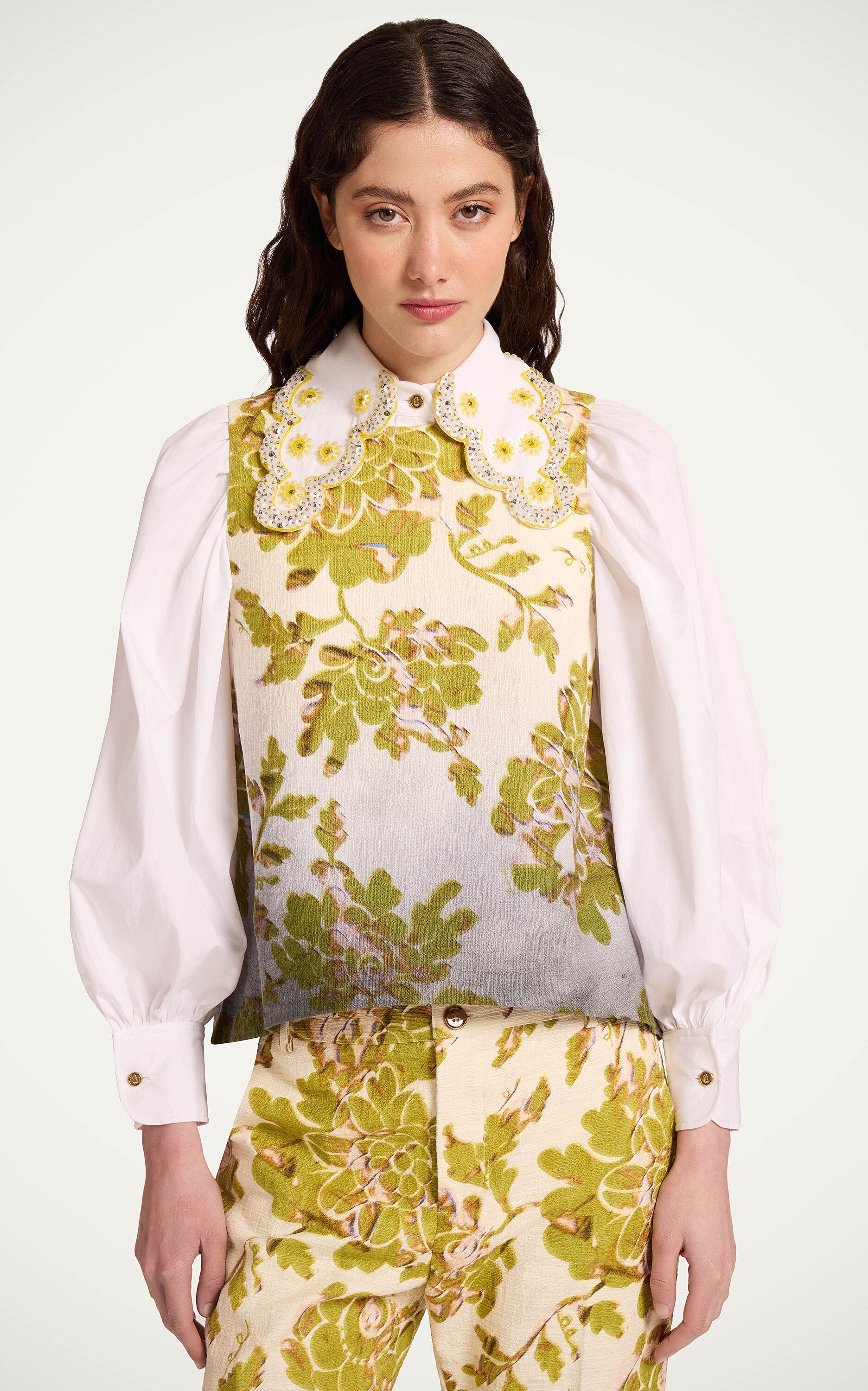 selected Oasis Ombrée Placée B Green
