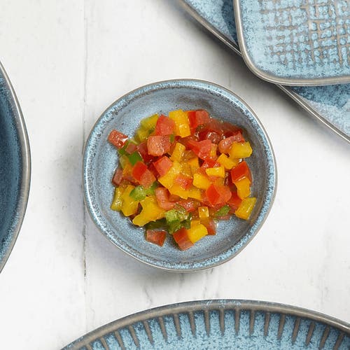 Porto Brasil Organic Ramekin Set Of 6 In Blue