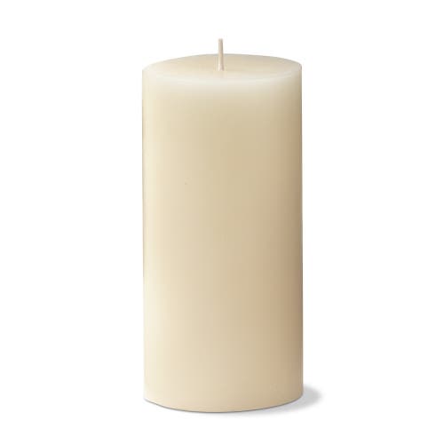 Tag Chapel Ivory Pillar Candles Unscented Long Burning Set Of 3 In Neutral