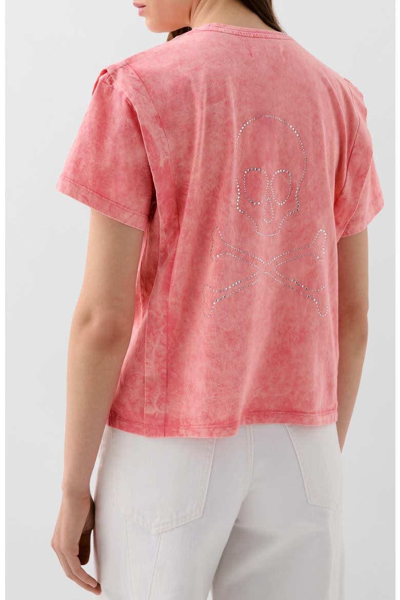 Scmarble Tee, Alternate, color, Coral