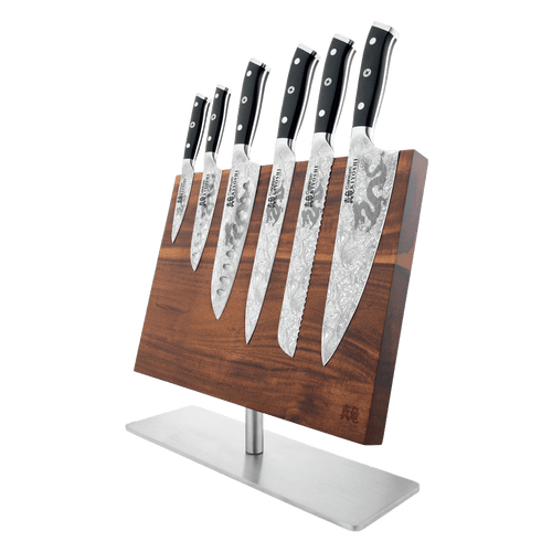 Cuisine::pro Kiyoshi Kei 7 Piece Knife Block In Multi