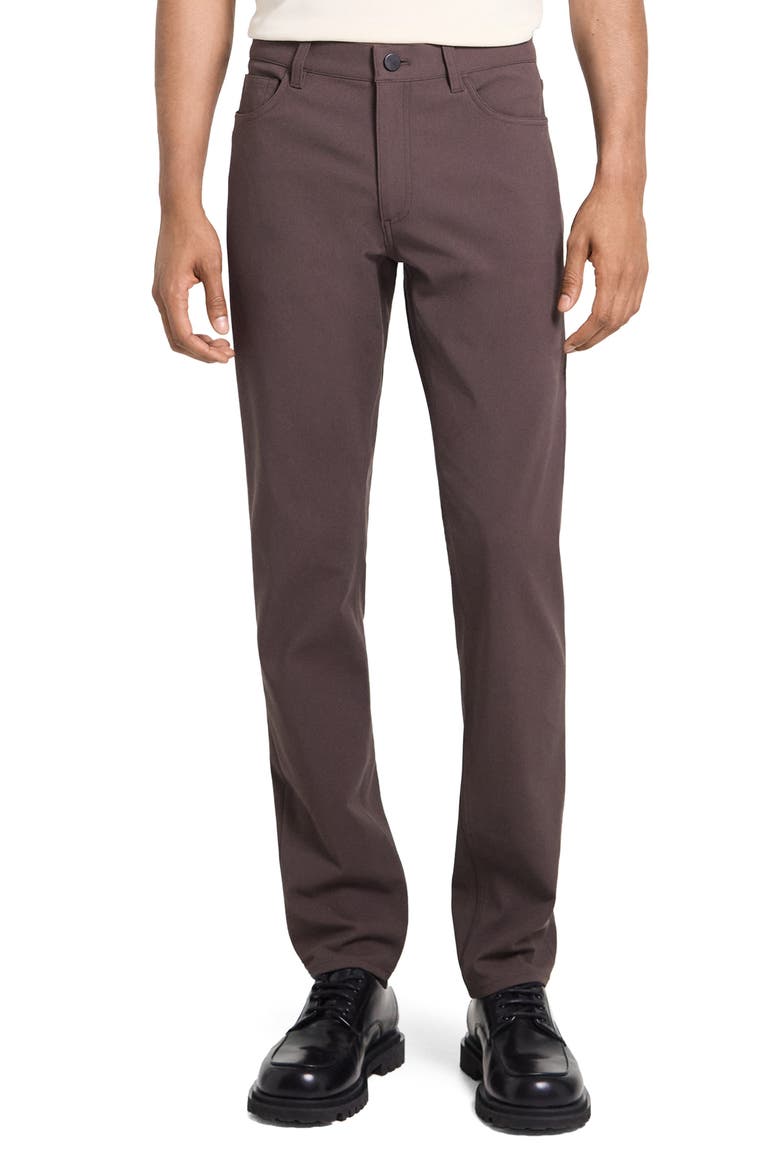 Raffi Twill Pants, Main, color, CLASSIC BROWN - TXO