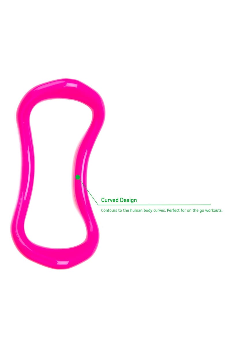 MIND READER Yoga & Pilates Training Rings - Pack of 2, Main, color,