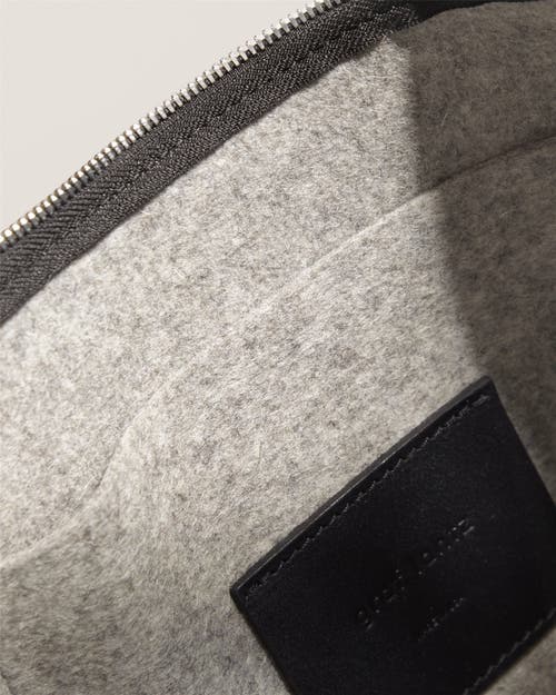 Graf & Lantz Graf Lantz Hana Merino Wool Hobo Bag In Gray