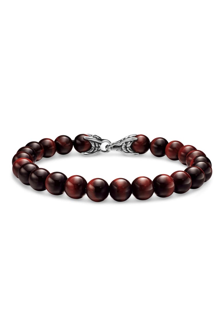 Spiritual Beads Tigers Eye Bracelet, Main, color, TIGER EYE