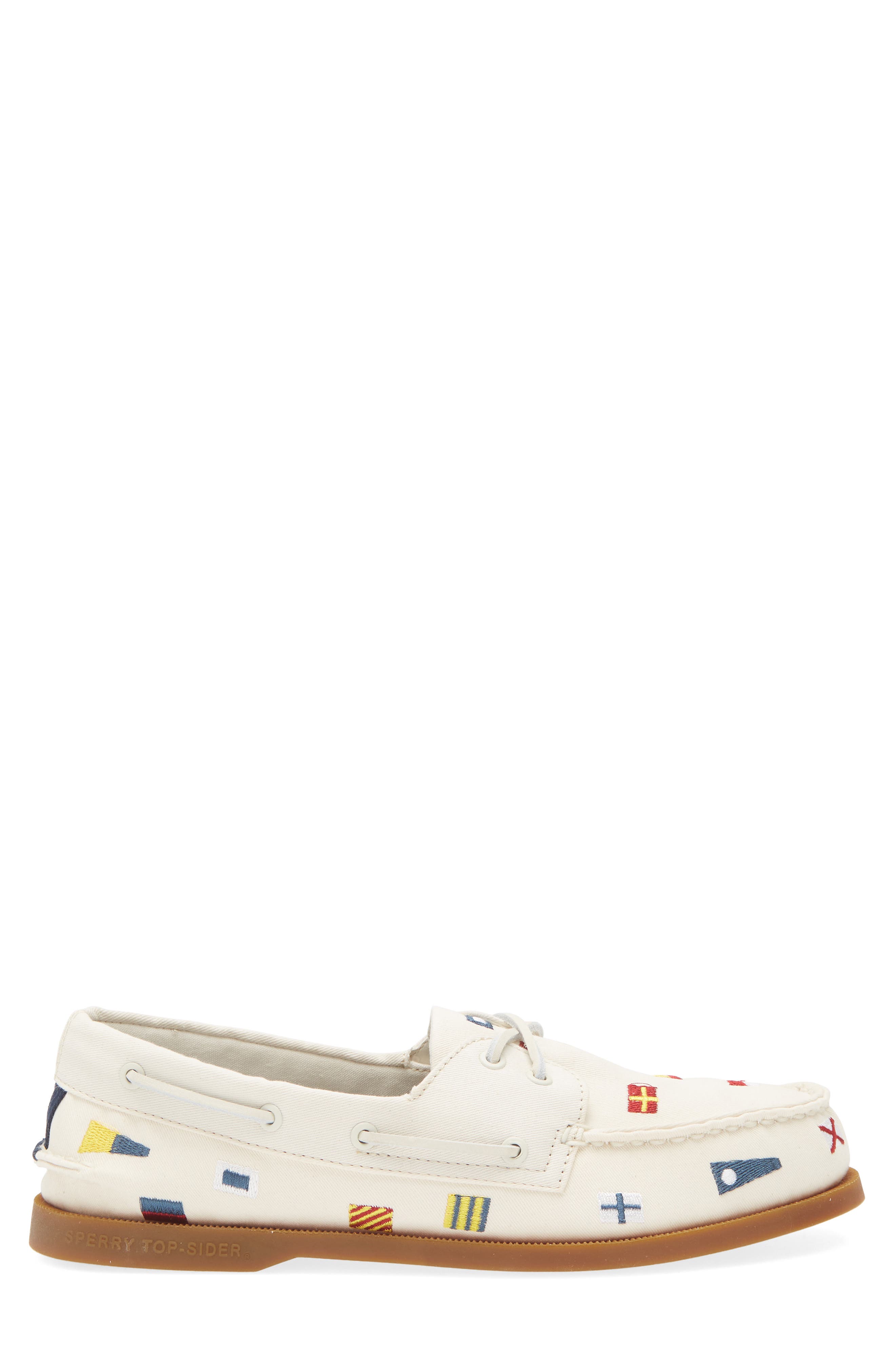 Sperry Authentic Original Boat Shoe, Alternate, color, Canvas Bone