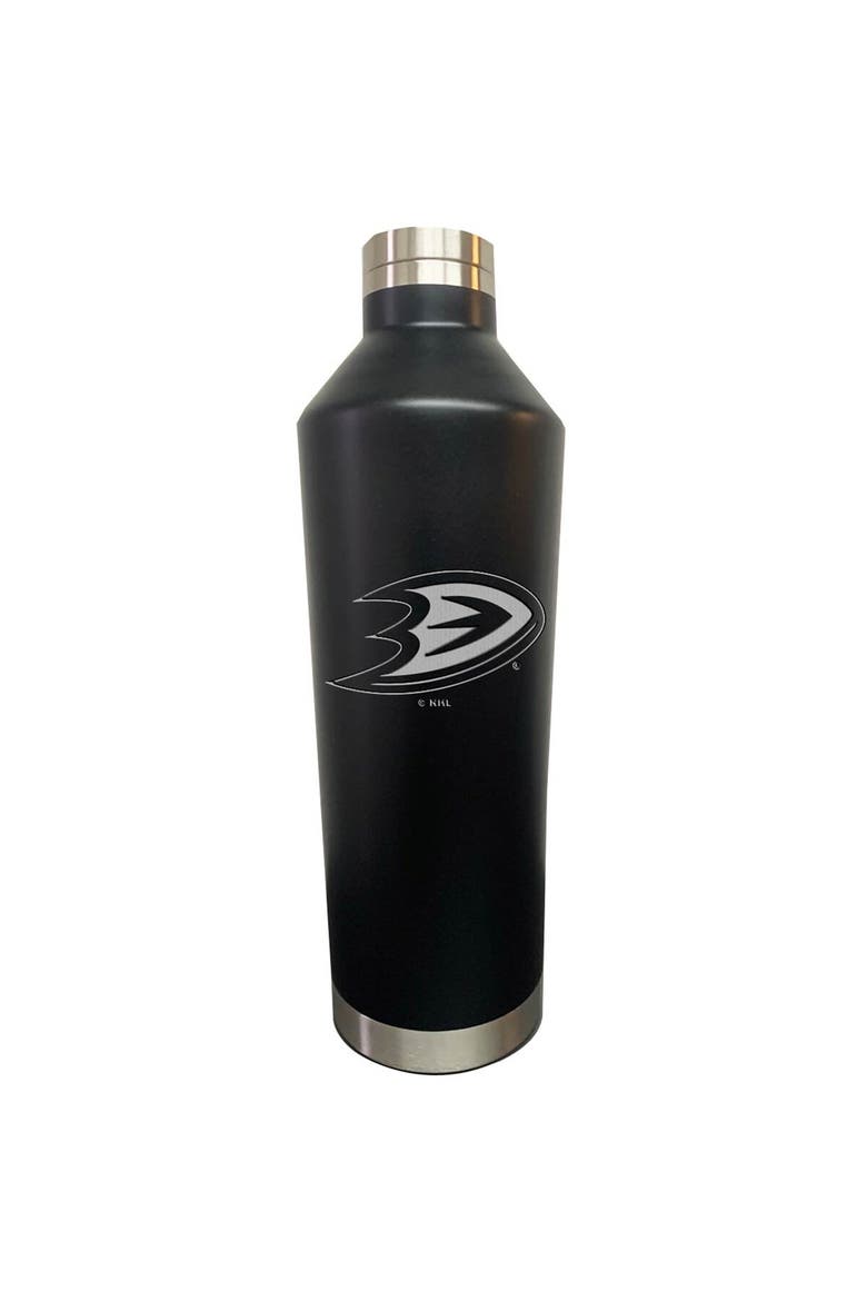 Black Anaheim Ducks 26oz. Primary Logo Water Bottle, Main, color, Black
