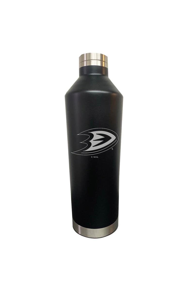 THE MEMORY COMPANY Black Anaheim Ducks 26oz. Primary Logo Water Bottle, Main, color, 
