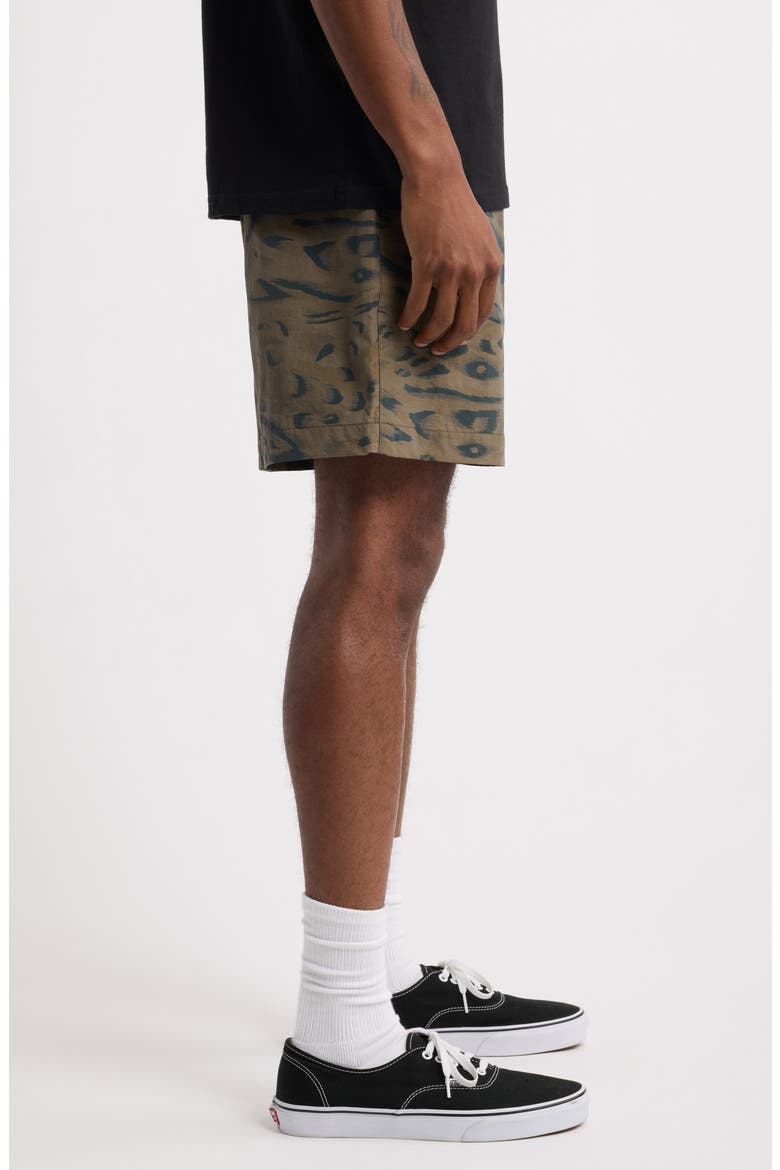 Travon Shorts, Alternate, color, DUCK FEATHER CYPRESS