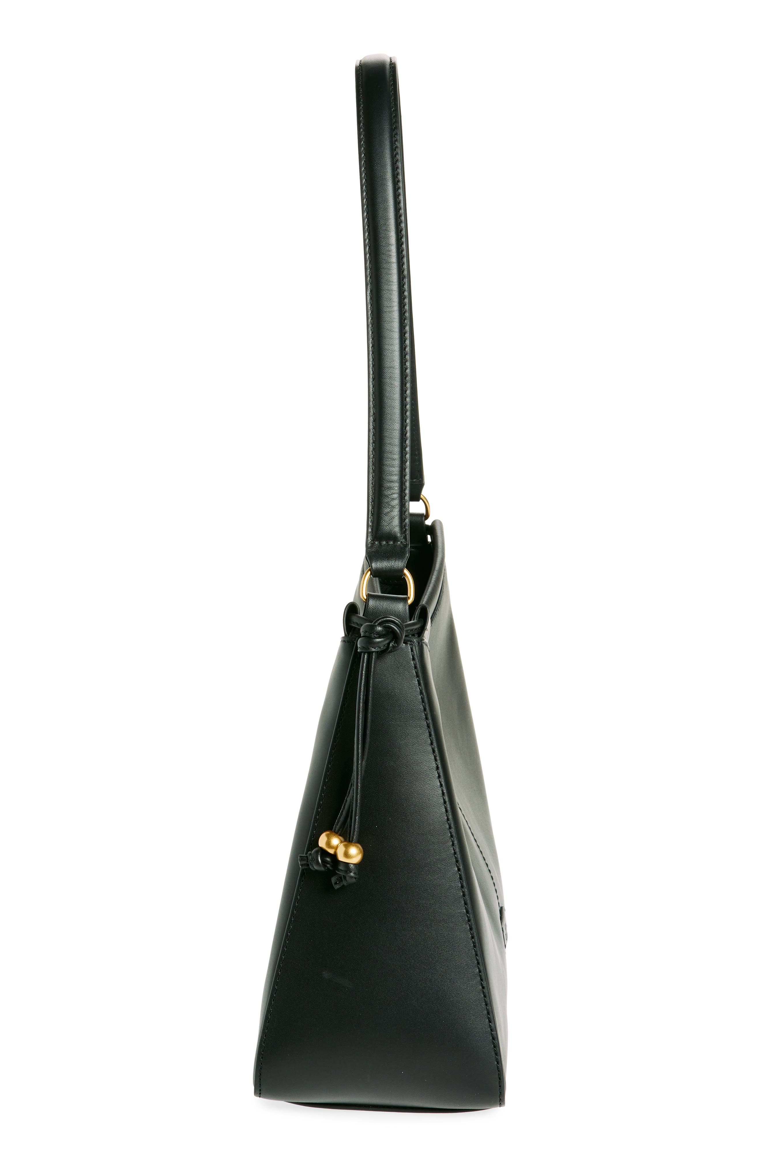 Vince Camuto Lesly Leather Shoulder Bag, Alternate, color, 