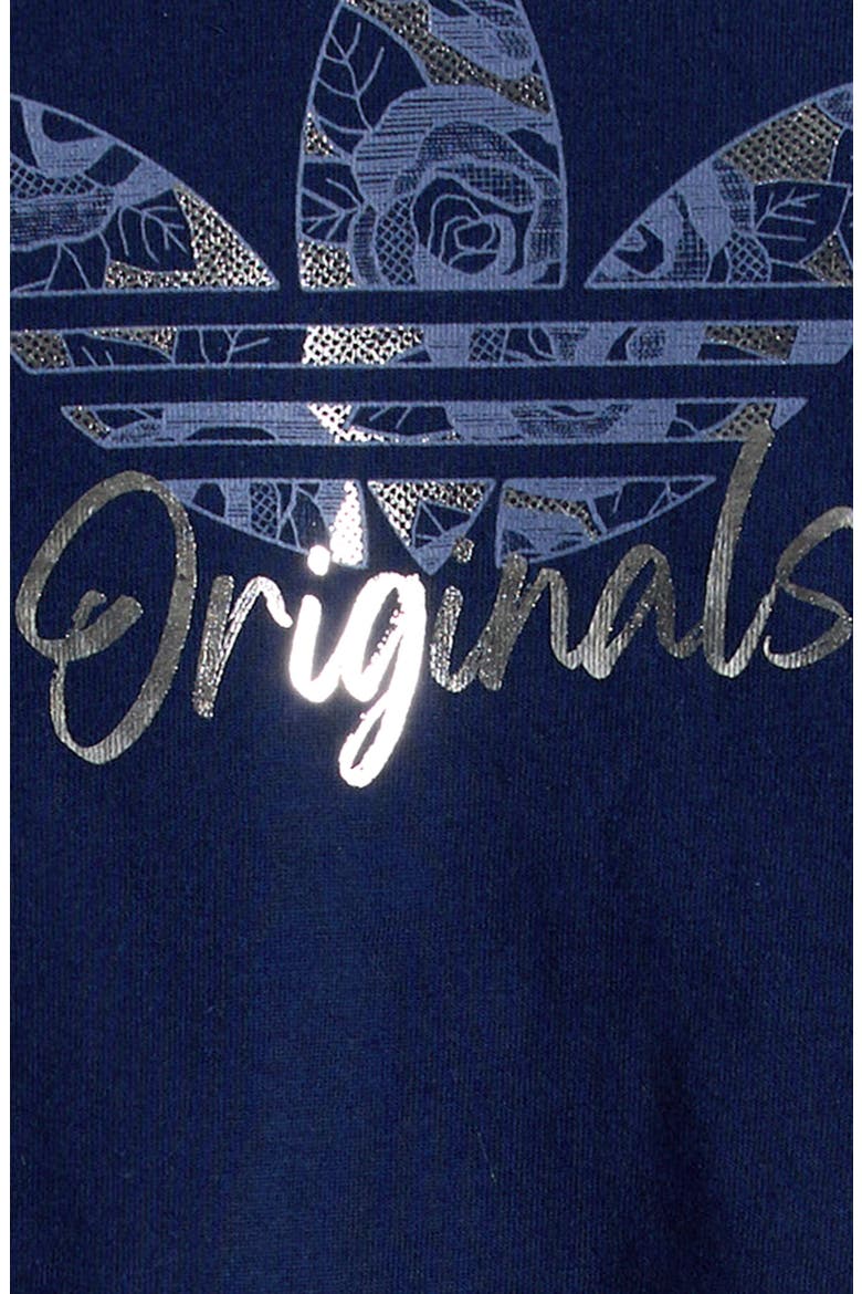 Raglan Sleeve Graphic T-Shirt & Bubble Skirt Set, Alternate, color, NIGHT INDIGO