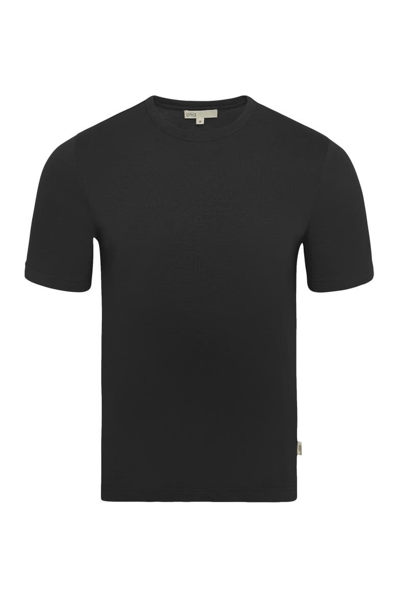 Slub Tee, Alternate, color, Black