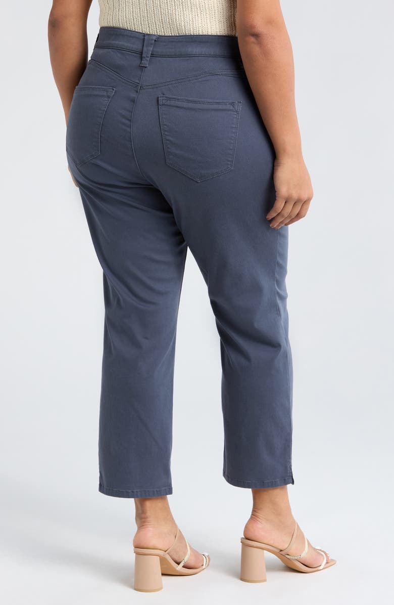 Wit & Wisdom 'Ab'Solution High Waist Ankle Straight Leg Pants, Alternate, color, Shadow