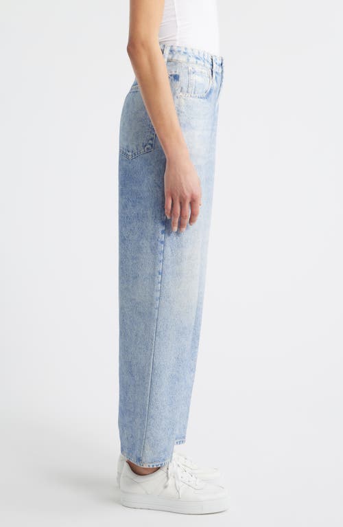 City Blues High Waist Wide Leg Knit Jeans In Blue