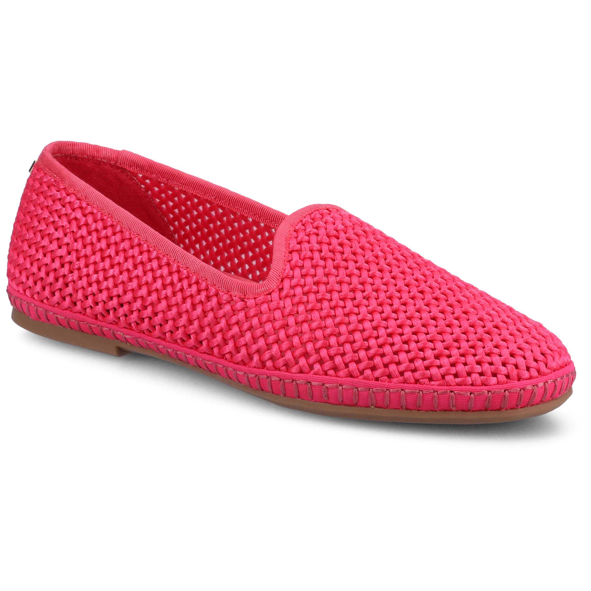  Hot Pink Woven Satin