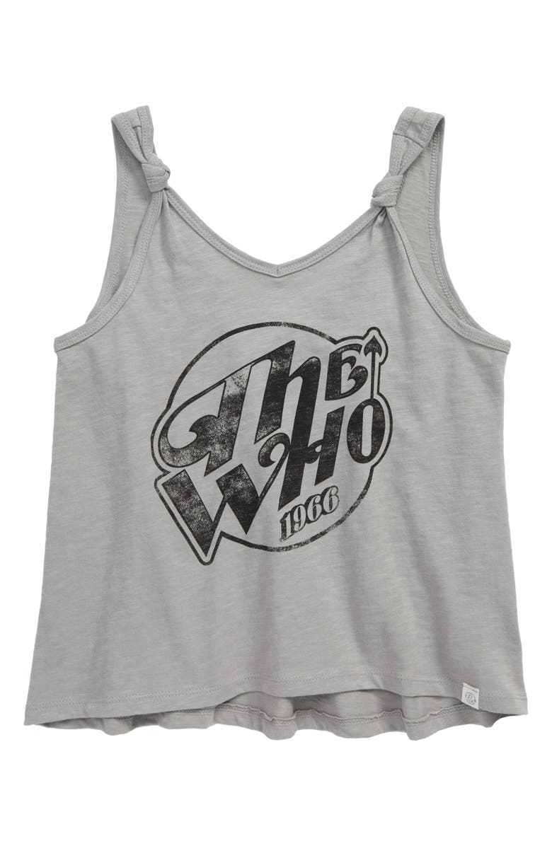 Treasure & Bond Kids' Knot Strap Band Graphic Tank, Main, color,