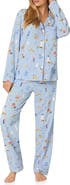 BedHead Pajamas Print Stretch Organic Cotton Pajamas