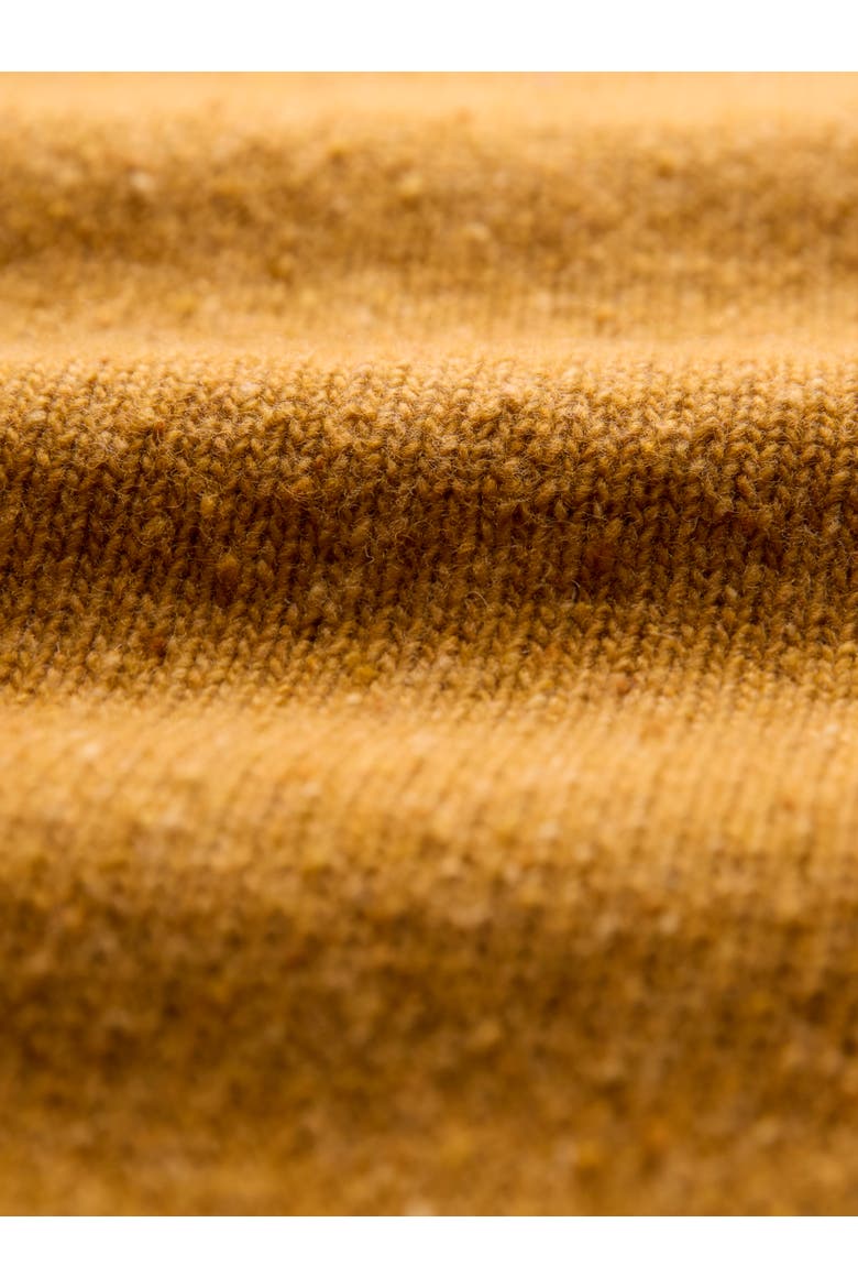 Flecked Patch Pocket Sweater, Alternate, color, Saffron
