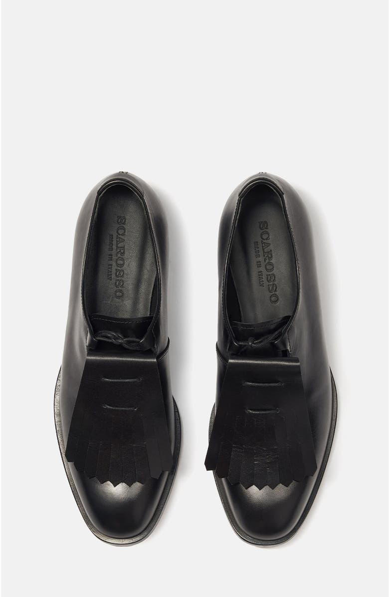 SCAROSSO Ester Monk Strap Shoes, Alternate, color, Black - Calf