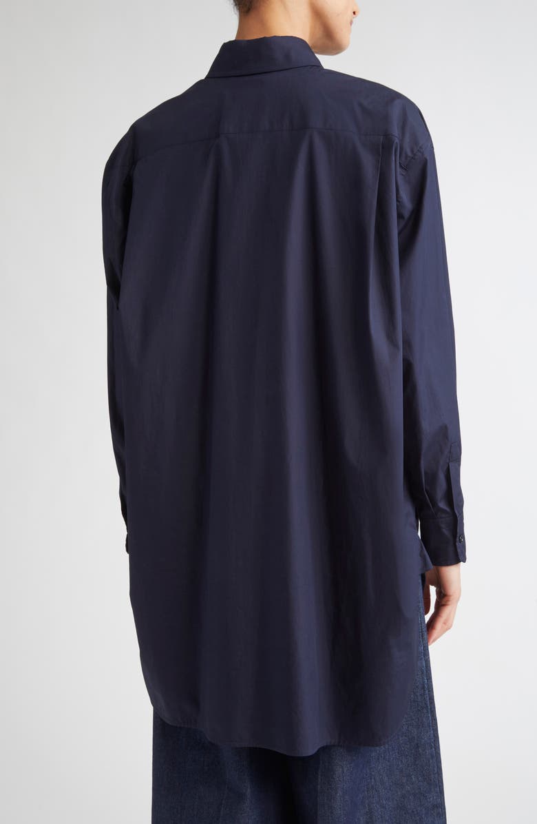 Max Mara Mozart Button-Down Shirt, Alternate, color, Ultramarine