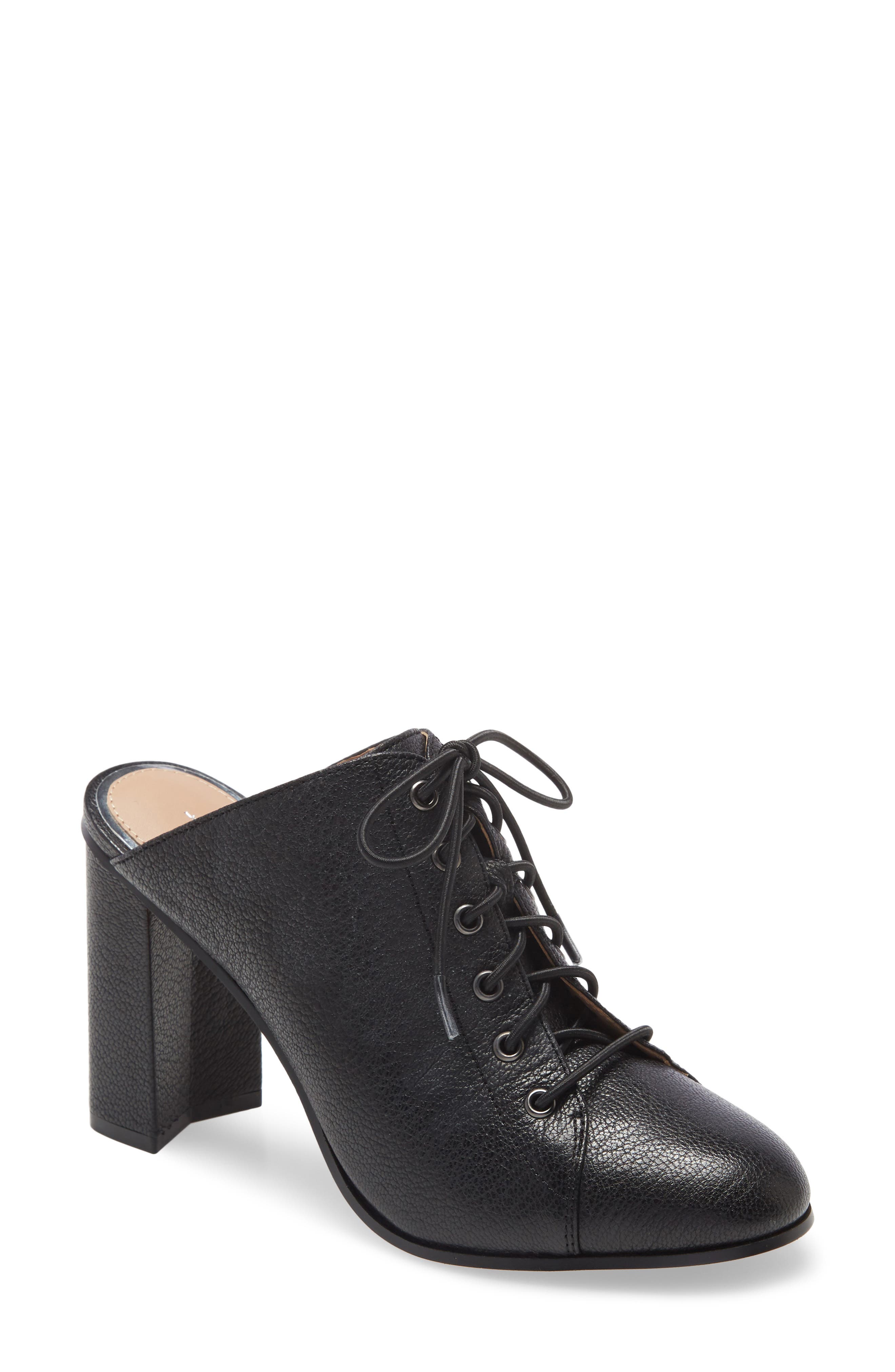 Linea Paolo Sylvie Lace-Up Mule, Main, color, 