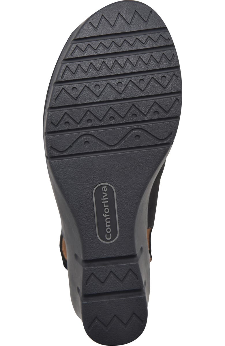 Comfortiva Alana Slingback Wedge Sandal - Wide Width Available, Alternate, color,