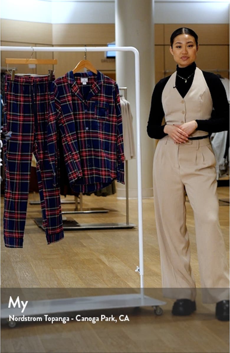 Windsor Tartan Cotton Pajamas, sales video thumbnail