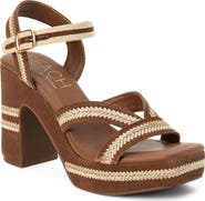 BEACH BY MATISSE Adelaide Ankle Strap Platform Sandal