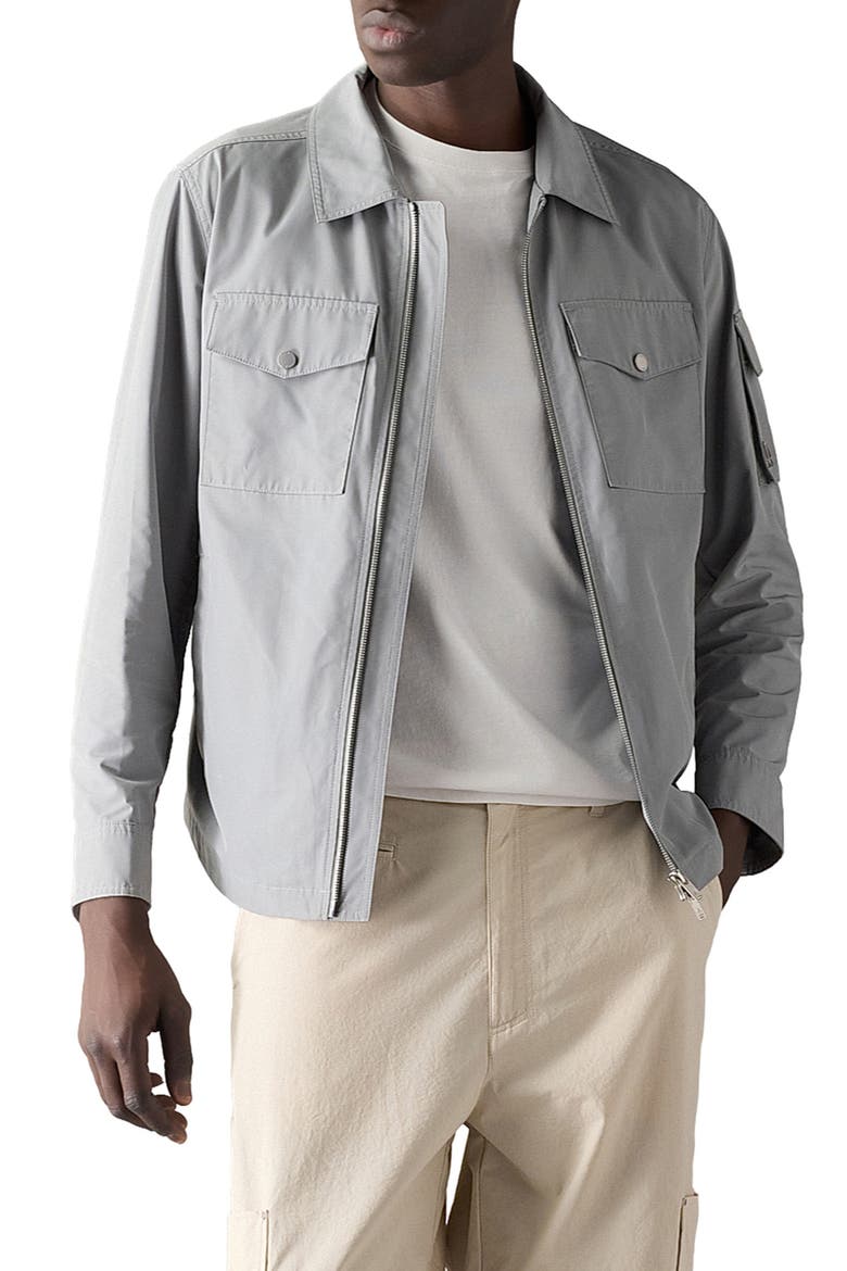 Charlesbourg Water Repellent Jacket, Main, color, INDUSTRY