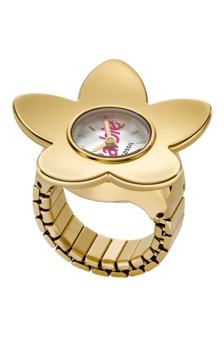 x Barbie Ring Watch, 15mm, Alternate, color, GOLD