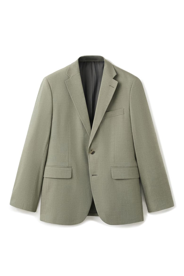 Milan Slim Fit Suit Jacket, Alternate, color, GREEN