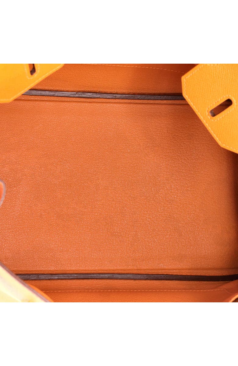 Pre-Owned Hermes Birkin Handbag Orange Epsom with Gold Hardware 30, Alternate, color, Orange H