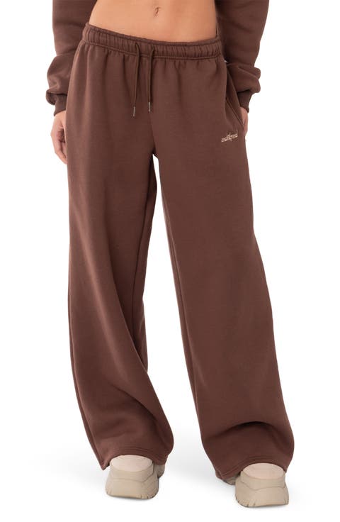 Brenna Low Rise Wide Leg Sweatpants