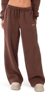 EDIKTED Brenna Low Rise Wide Leg Sweatpants