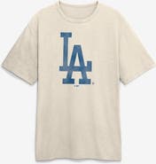 FANATICS Men's Fanatics Cream Los Angeles Dodgers Stadium Slub T-Shirt