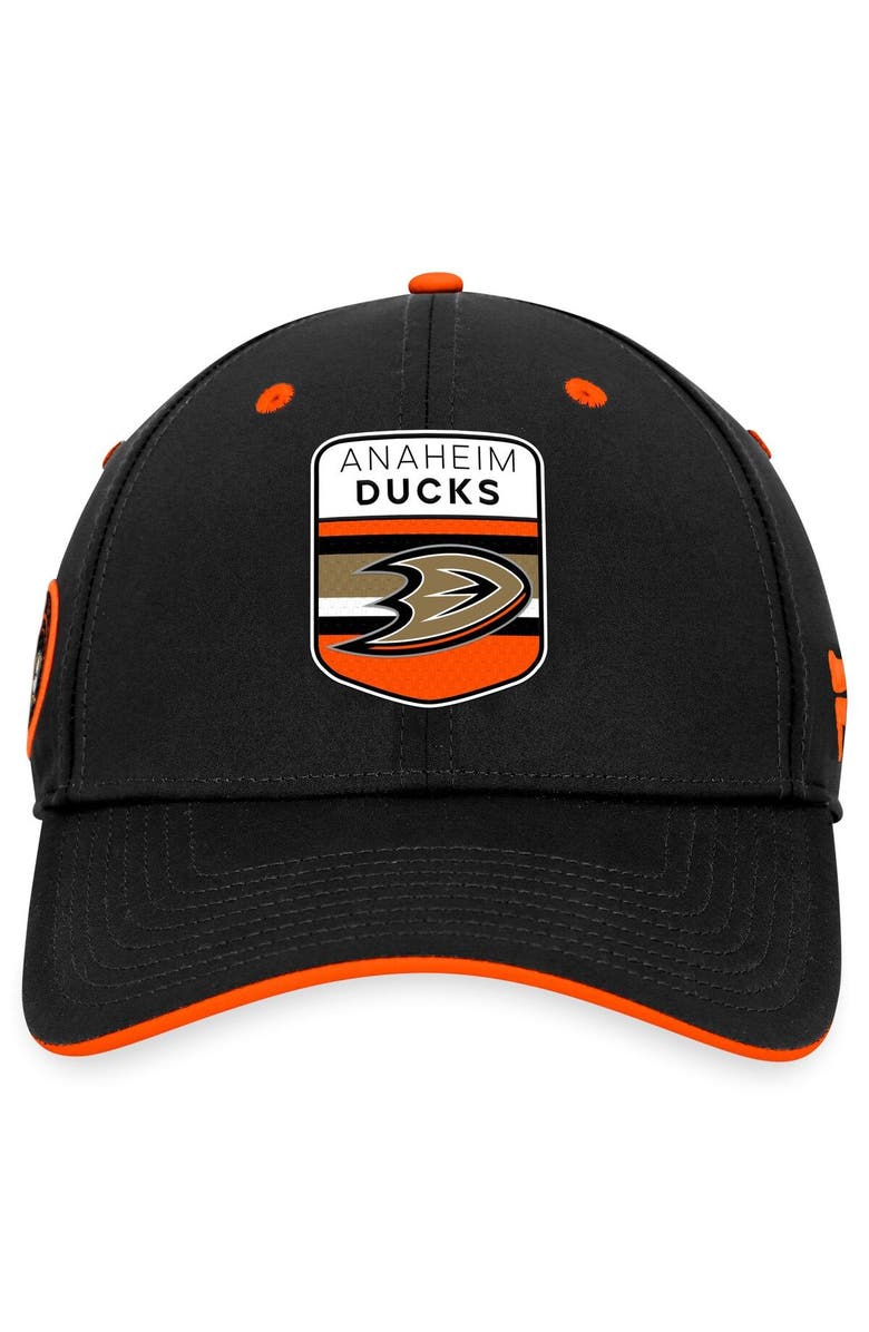 FANATICS Men's Fanatics Branded  Black Anaheim Ducks 2023 NHL Draft Flex Hat, Alternate, color, 