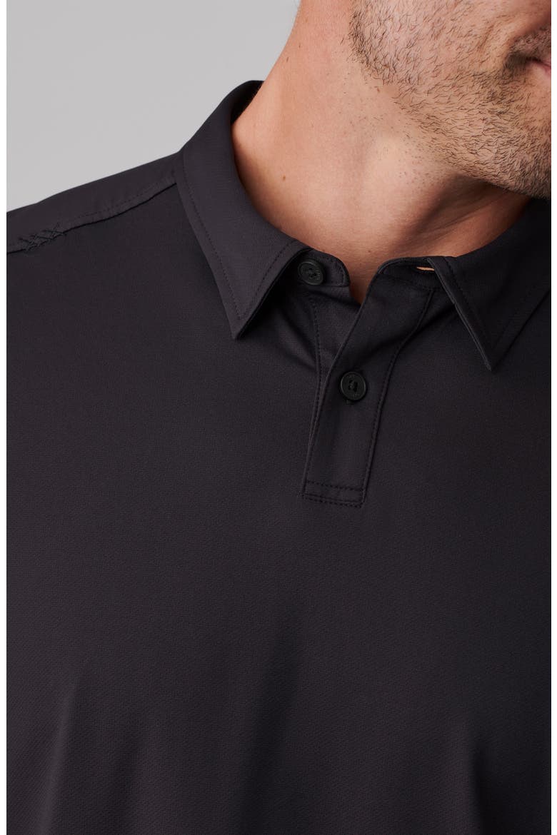 Commuter Polo, Alternate, color, BLACK