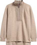 SPANX® Air Essentials Brushed Half-Zip Sweatshirt