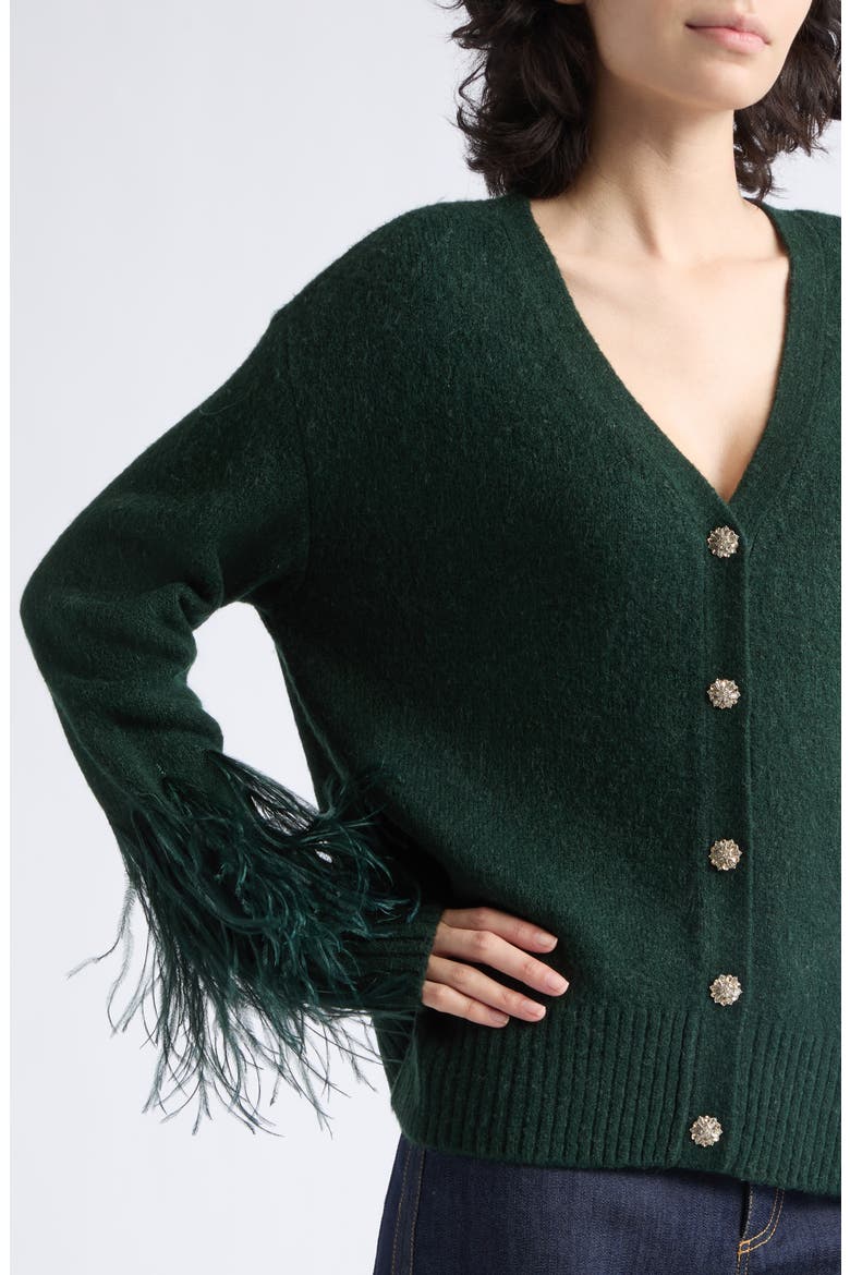 Briana Cardigan, Alternate, color, DEEP MALACHITE
